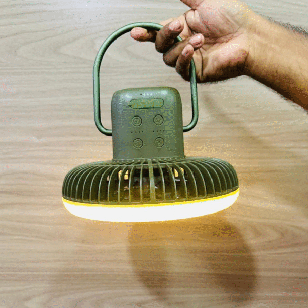 BeatM Newsync BP100 Swing Charging Fan | Portable Rechargeable Fan with Oscillation