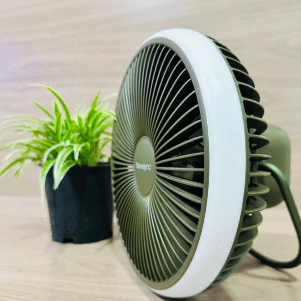BeatM Newsync BP100 Swing Charging Fan | Portable Rechargeable Fan with Oscillation
