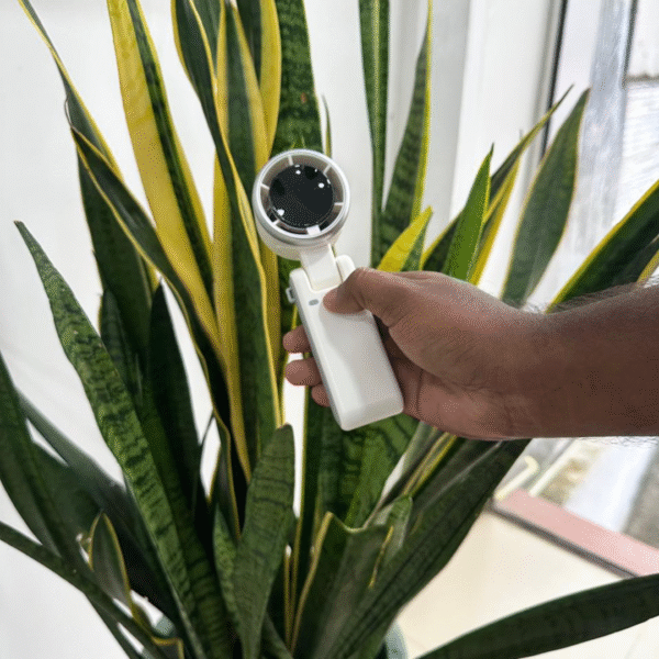 N607 Mini Turbo Handheld Fan | 13,550 RPM | 5-Speed | Long Battery Life