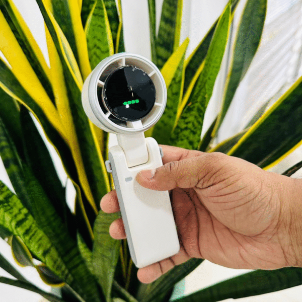 N607 Mini Turbo Handheld Fan | 13,550 RPM | 5-Speed | Long Battery Life