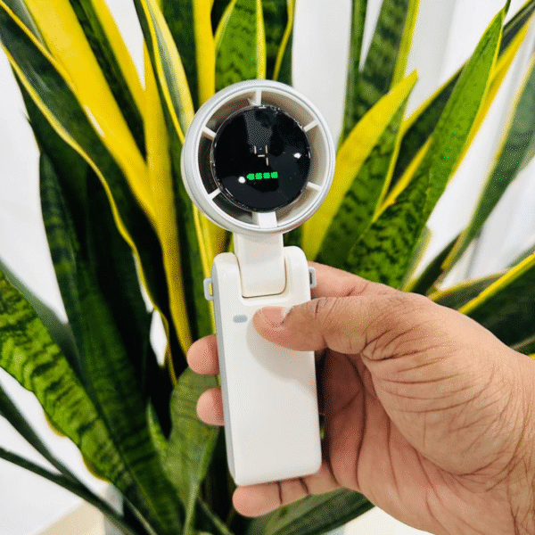 N607 Mini Turbo Handheld Fan | 13,550 RPM | 5-Speed | Long Battery Life